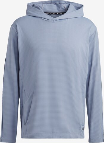 ADIDAS PERFORMANCE Sportsweatshirt 'Graphic ' in Blauw: voorkant