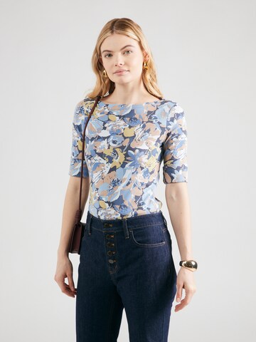 Lauren Ralph Lauren Μπλουζάκι σε μπλε: μπροστά