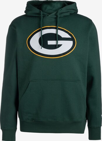 Fanatics Sportsweatshirt 'NFL Green Bay Packers' in Grün: predná strana