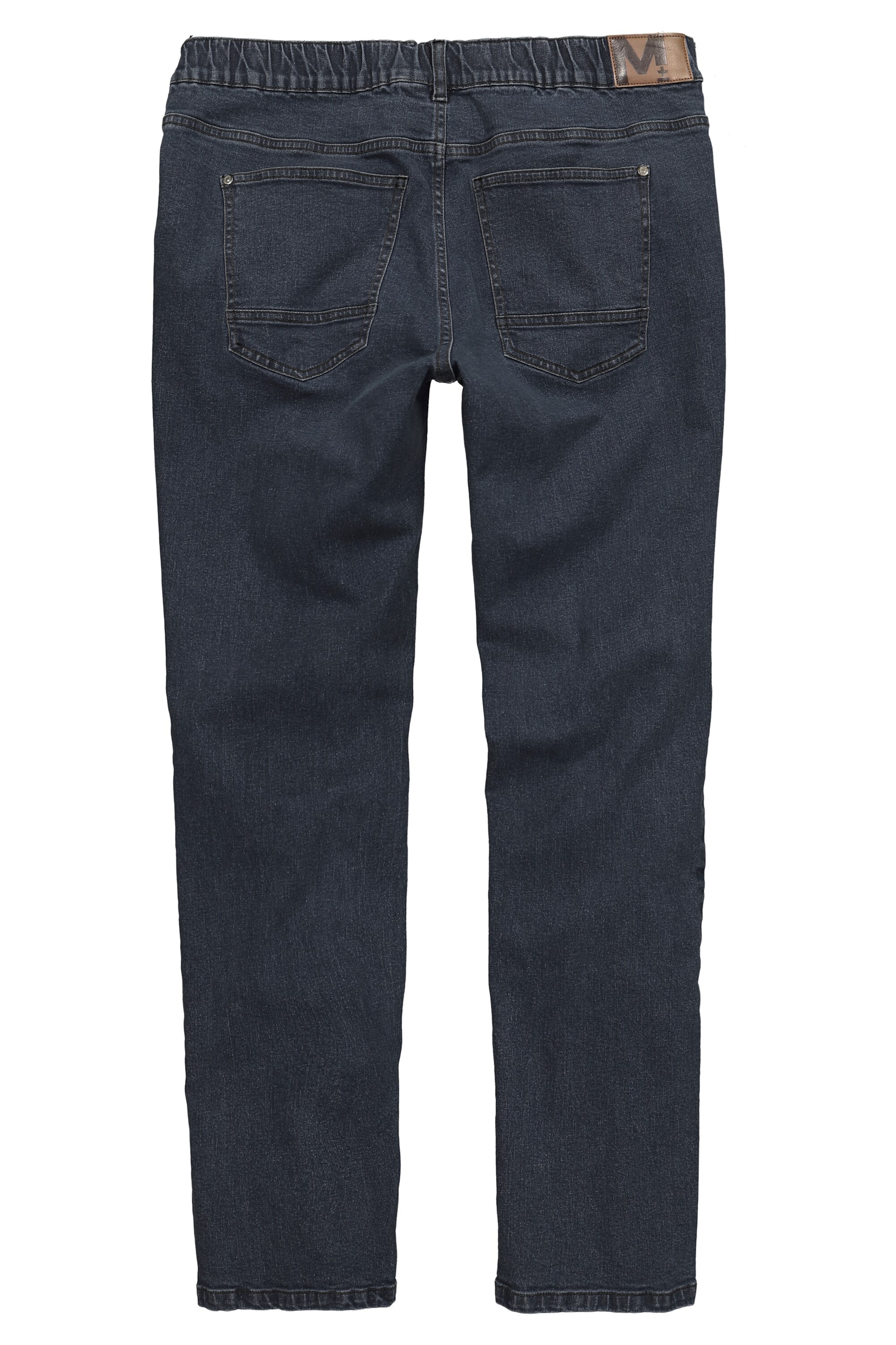 Men Plus Regular Jeans in Black