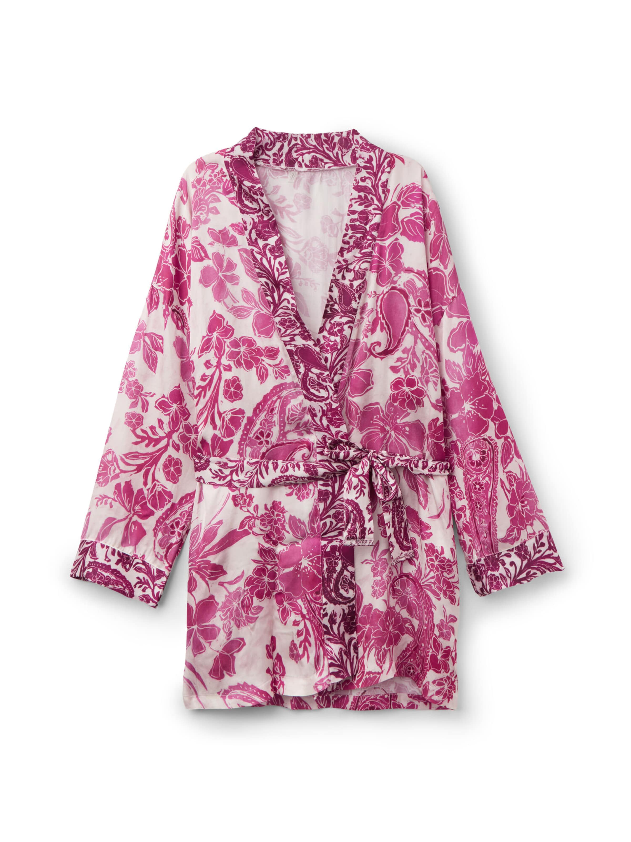 INTIMISSIMI Kimono 'Brighten Your Day' in Weiß: Vorderseite