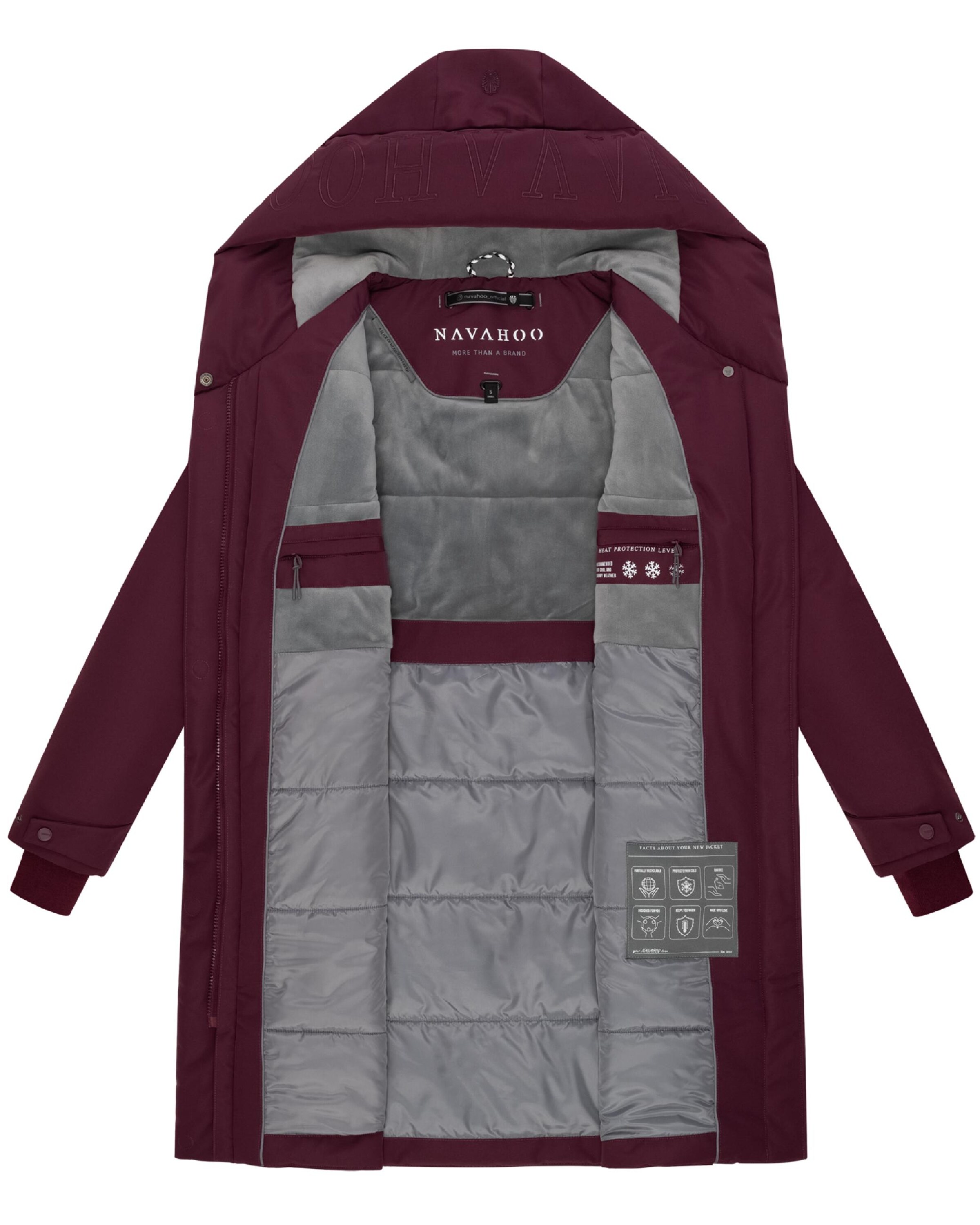 raudona NAVAHOO Žieminis paltas 'Domingaa 14'