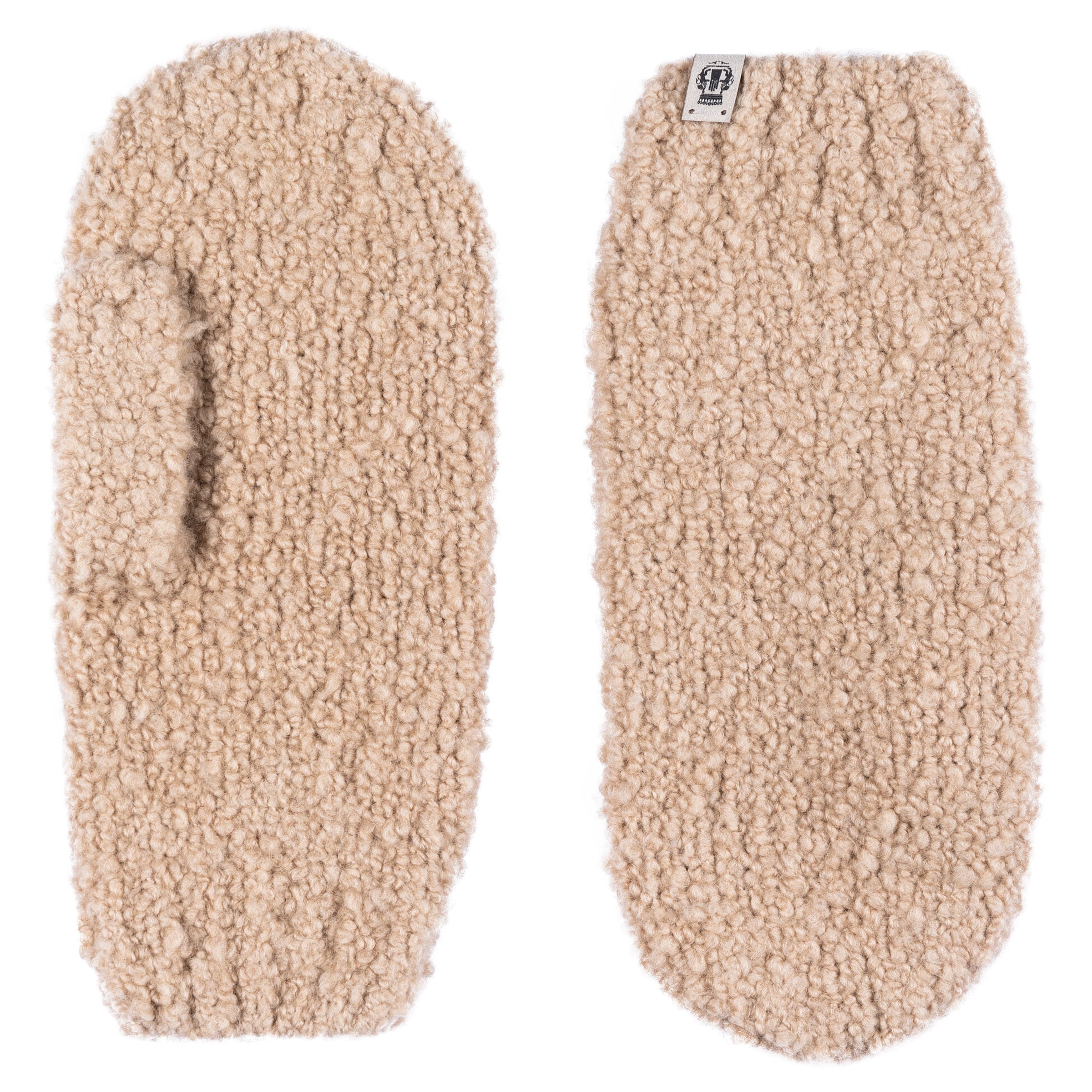 Muffole 'WARM EMBRACE' di Roeckl in beige: frontale