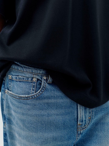 Effilé Jean Pull&Bear en bleu