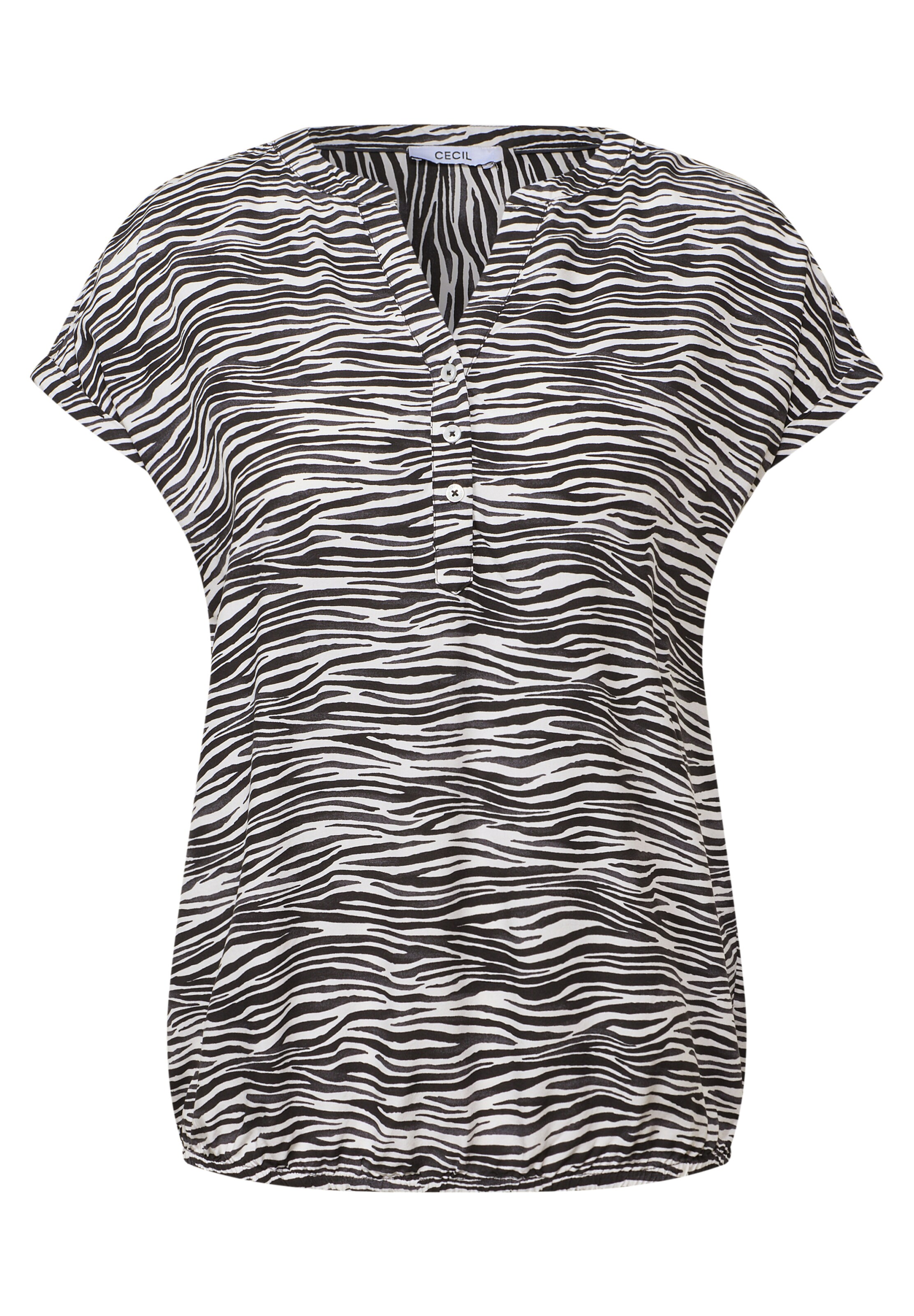 CECIL Bluse in Schwarz: Vorderseite