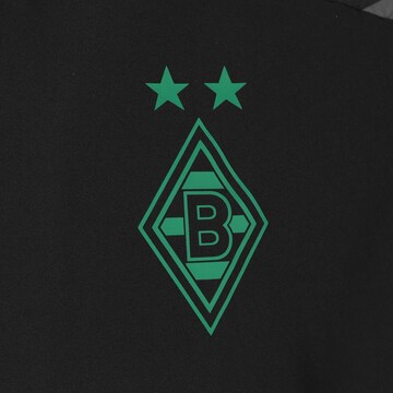 PUMA Sportjacke 'Borussia Mönchengladbach' in Schwarz