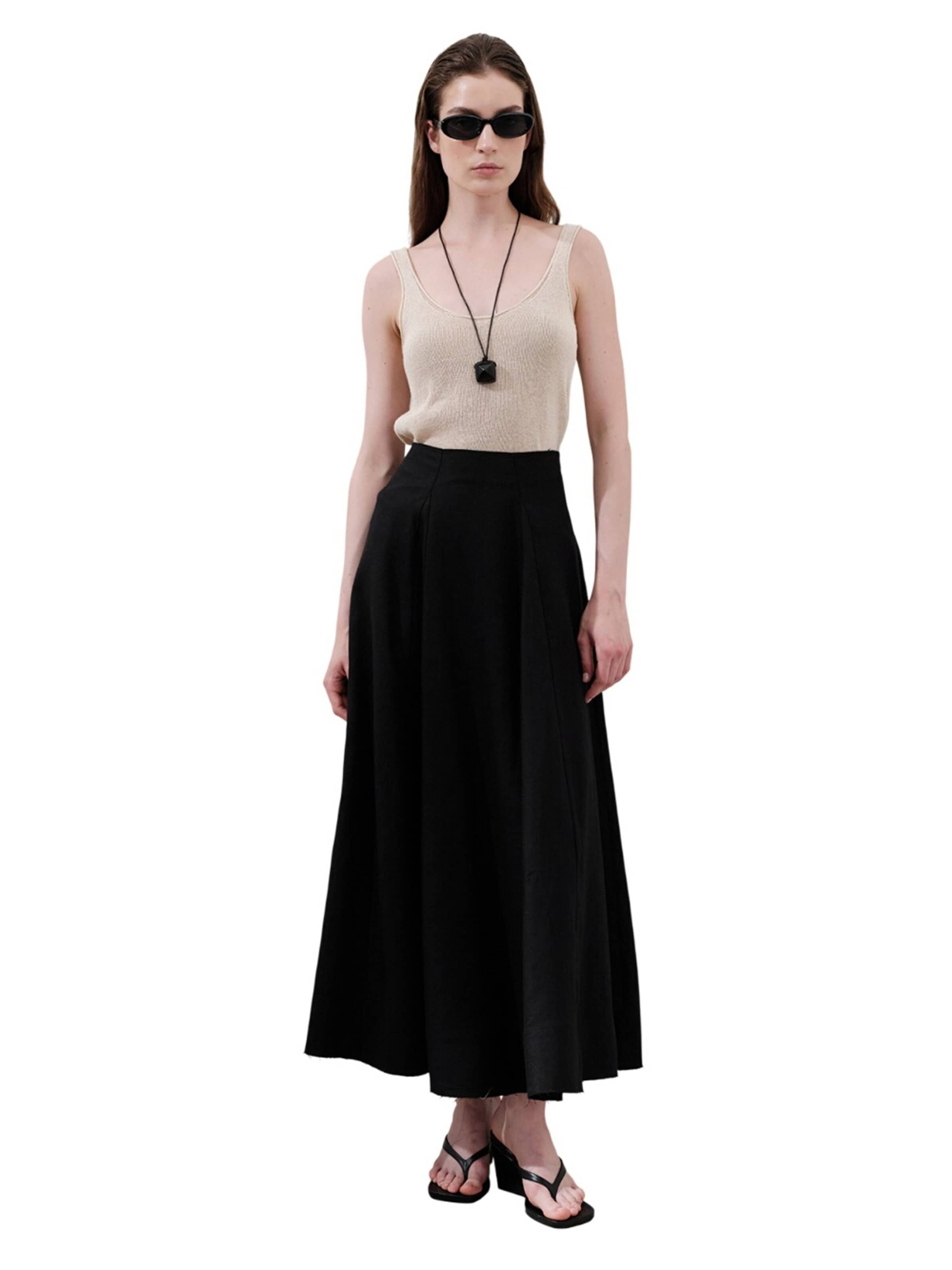 MANUKA Skirt in Black: front