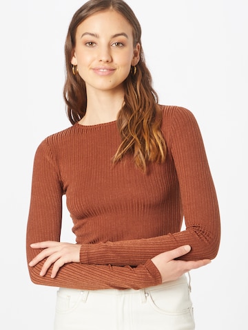 T-shirt River Island en marron : devant