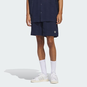ADIDAS ORIGINALS Loose fit Trousers in Blue: front