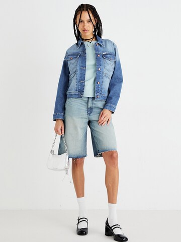 WRANGLER Φθινοπωρινό και ανοιξιάτικο μπουφάν 'HERITAGE' σε μπλε