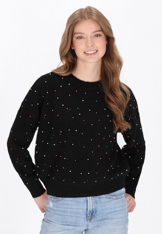 Pull-over MYMO en noir : devant
