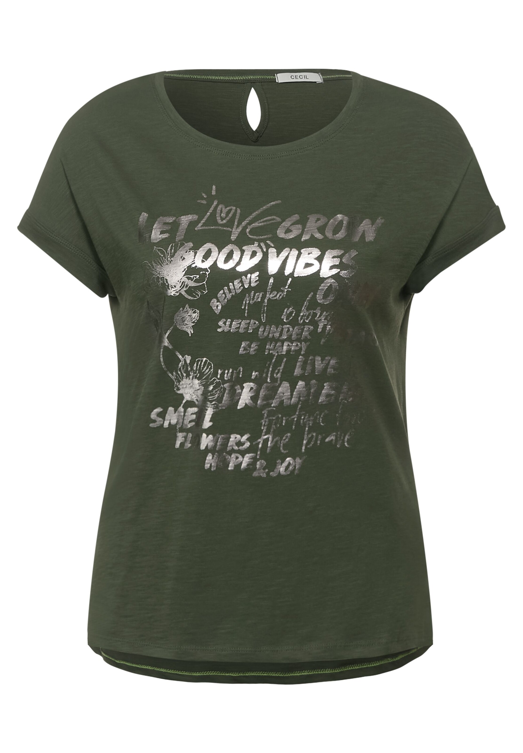 Frauen Shirts & Tops CECIL Shirt in Oliv - HX51978 Frauen Shirts & Tops CECIL Shirt in Oliv - HX51978