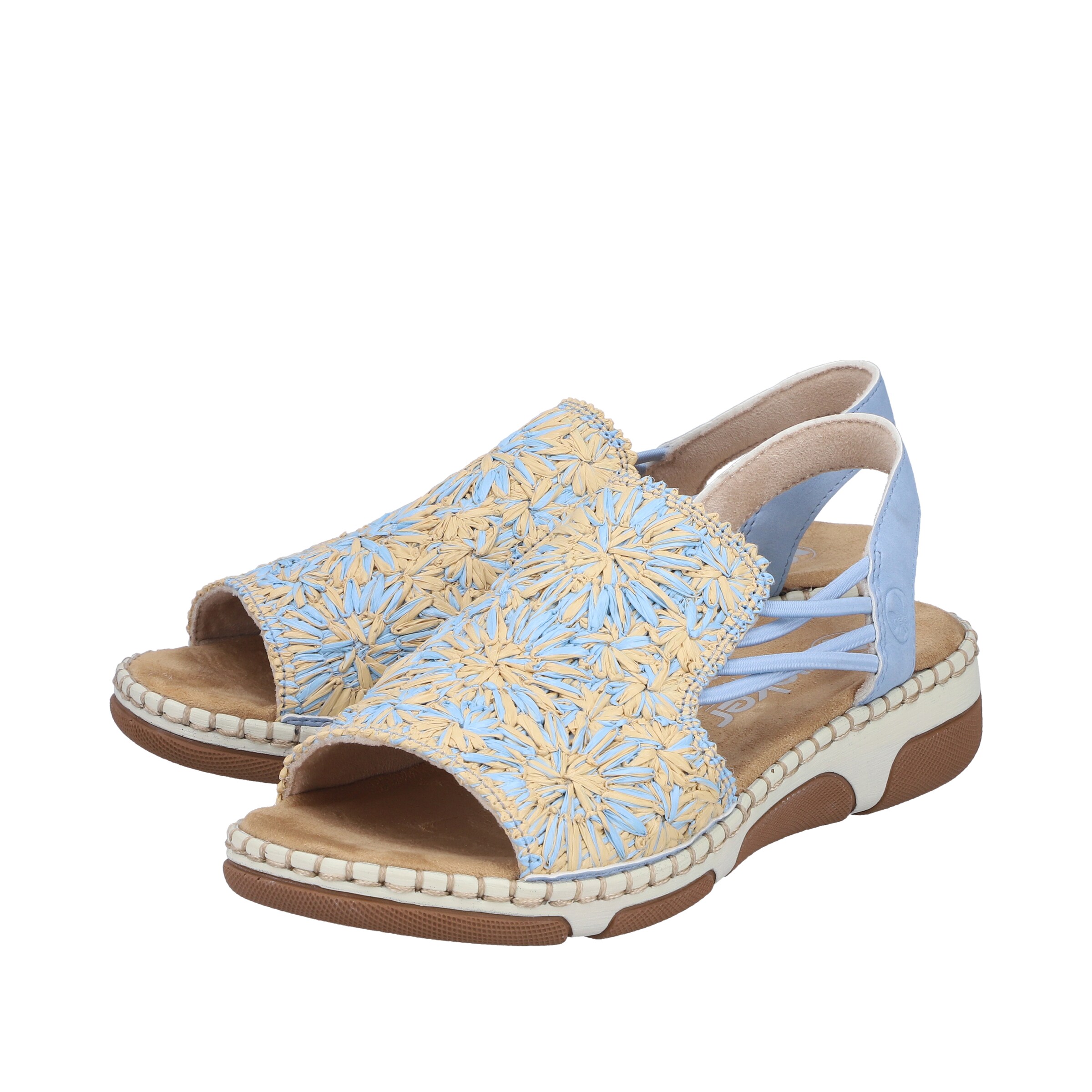 Sandales à lanières Rieker en bleu