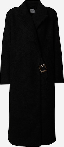 Hoermanseder x About You Between-seasons coat 'Naomi' in Black: front