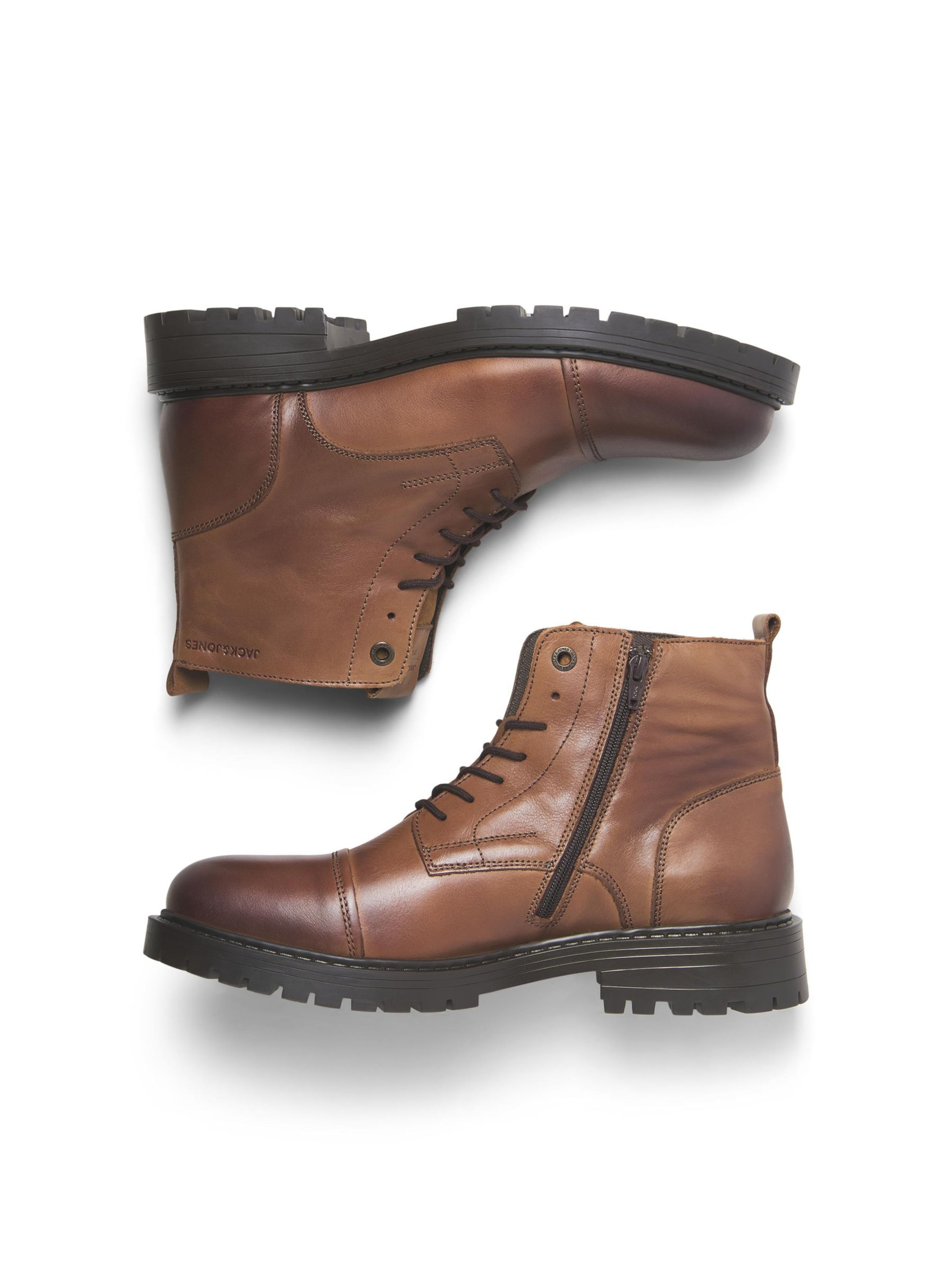 Boots stringati 'JFWTremor' di JACK & JONES in marrone