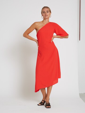 BRUUNS BAZAAR Dress 'Amissa' in Red