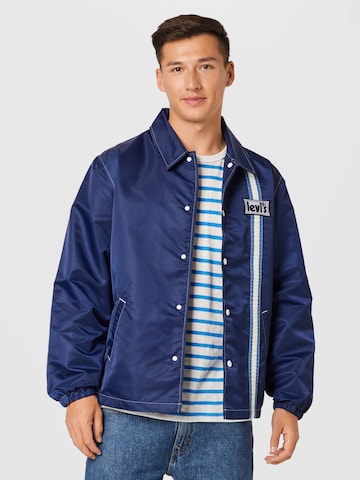 LEVI'S ® Tussenjas 'Merritt Surf Jacket' in Blauw: voorkant