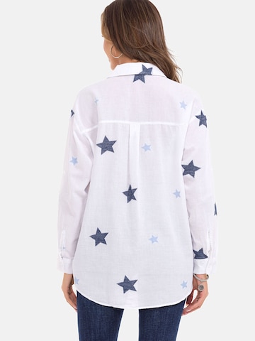 CIPO & BAXX Blouse 'WH127' in Wit