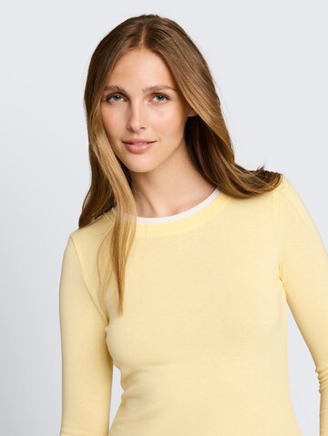 T-shirt TOM TAILOR DENIM en jaune