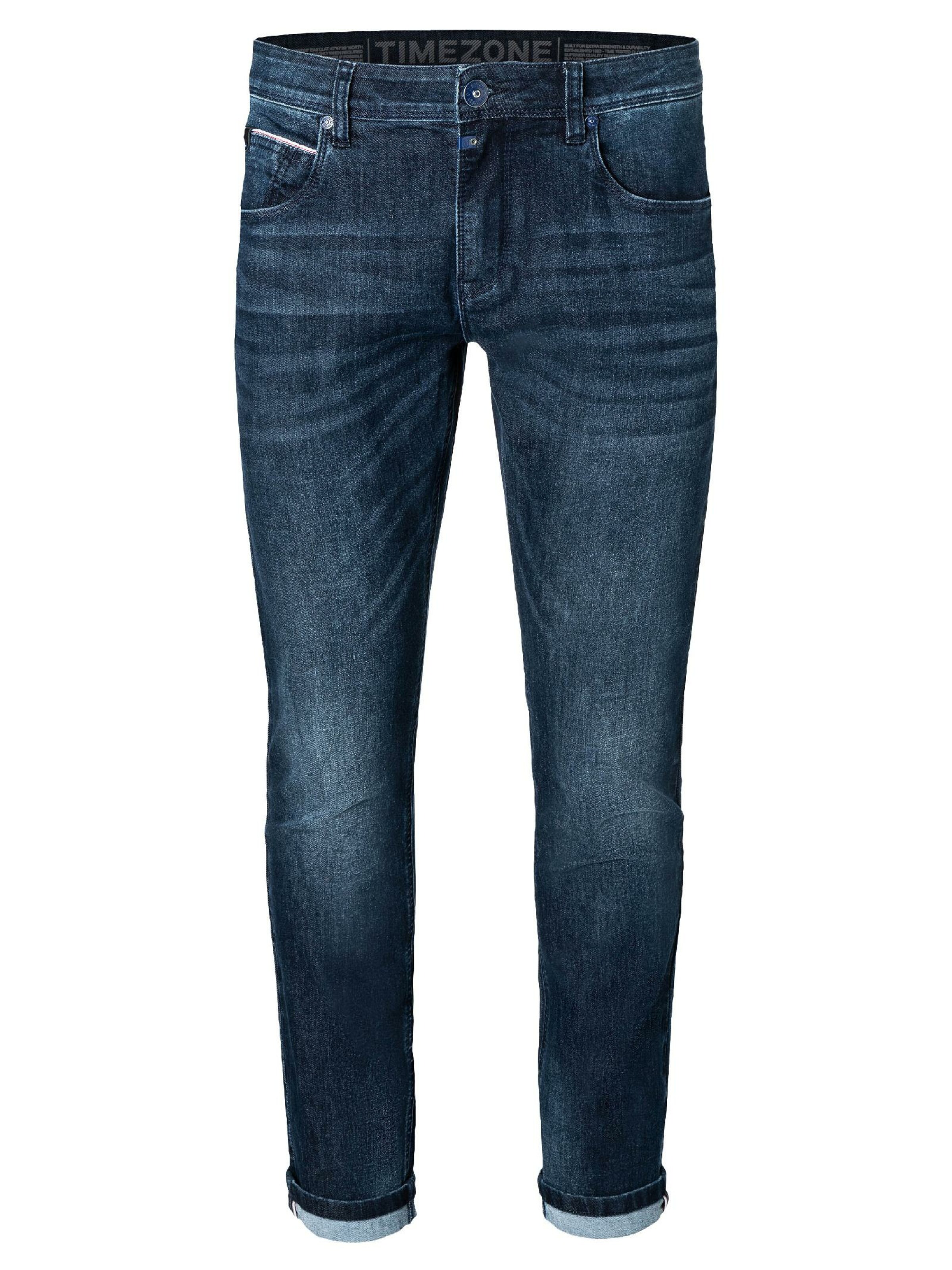 TIMEZONE Slimfit Jeans 'Scott' in Blau: Vorderseite