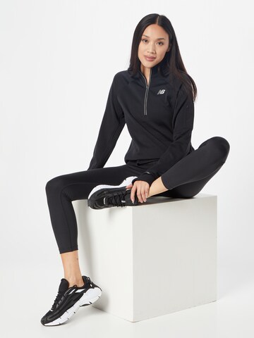 new balance Sportovní svetr 'Heat Grid' – černá
