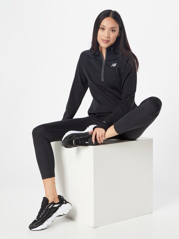 Pull-over de sport 'Heat Grid' new balance en noir