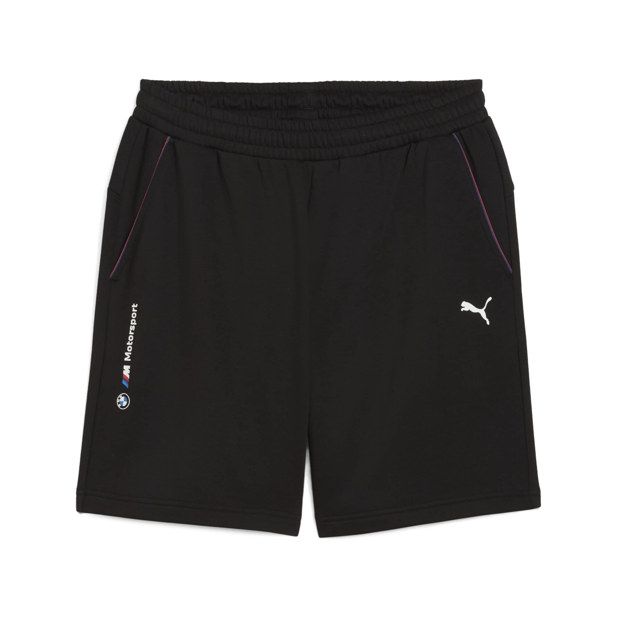 PUMA Regular Sportshorts 'BMW M Motorsport Essentials' in Schwarz: Vorderseite