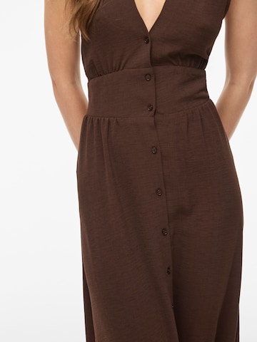 VILA Kleid in Braun