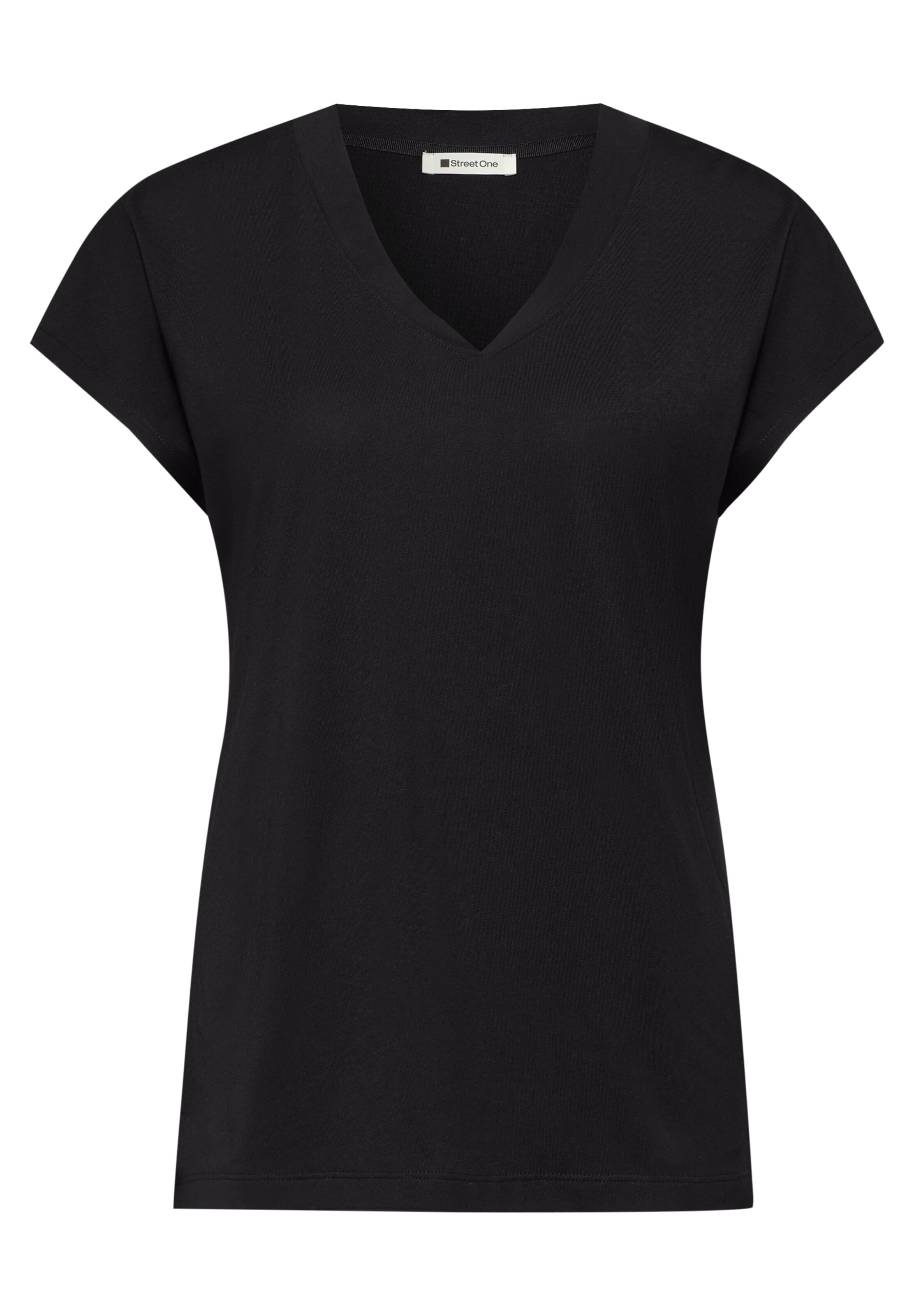 STREET ONE Shirt in Black: front