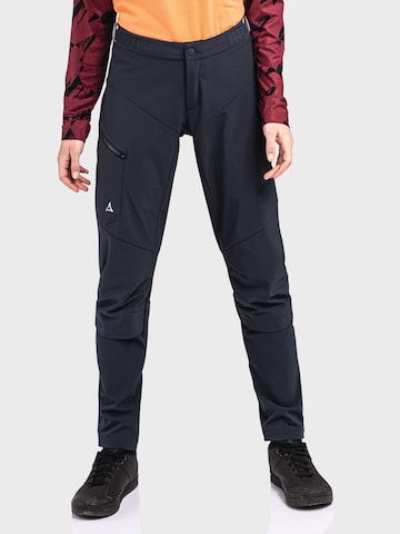 Schöffel Regular Outdoorhose 'Tree Run L' in Blau: Vorderseite