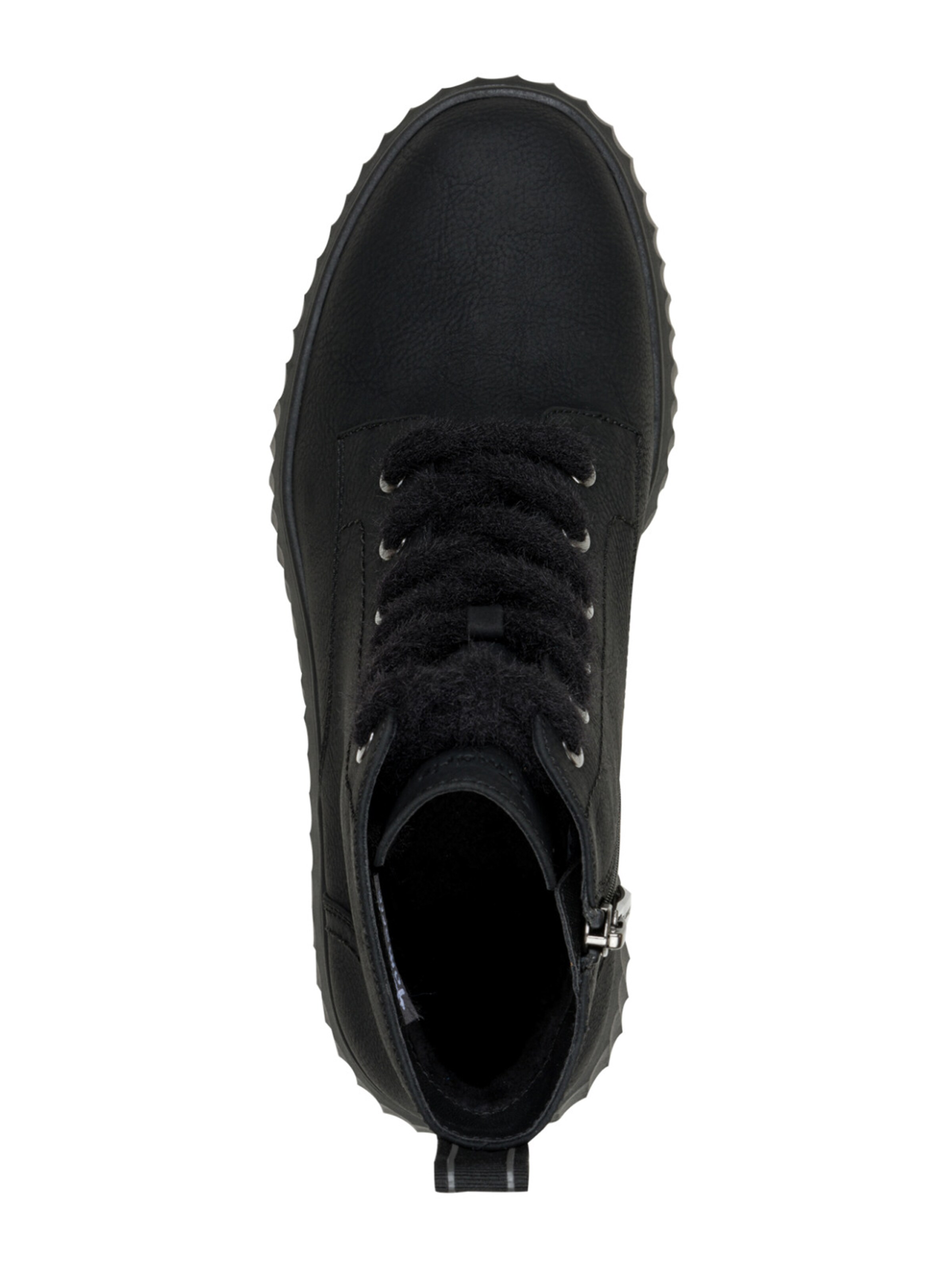 Tamaris - Botines con cordones en negro