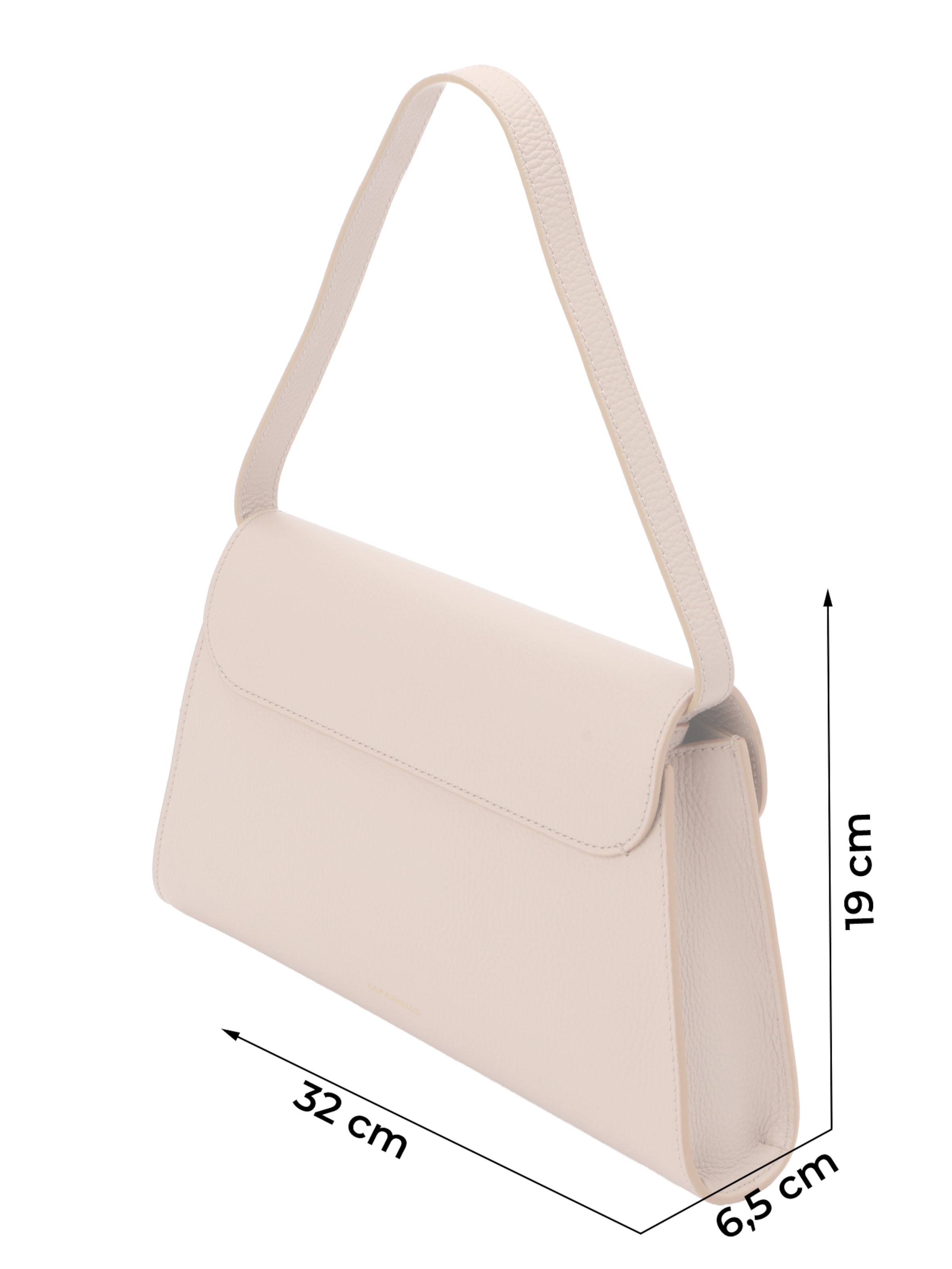 Coccinelle Schultertasche 'DEW' in puder, Produktansicht