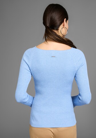 HECHTER PARIS Pullover in Blau