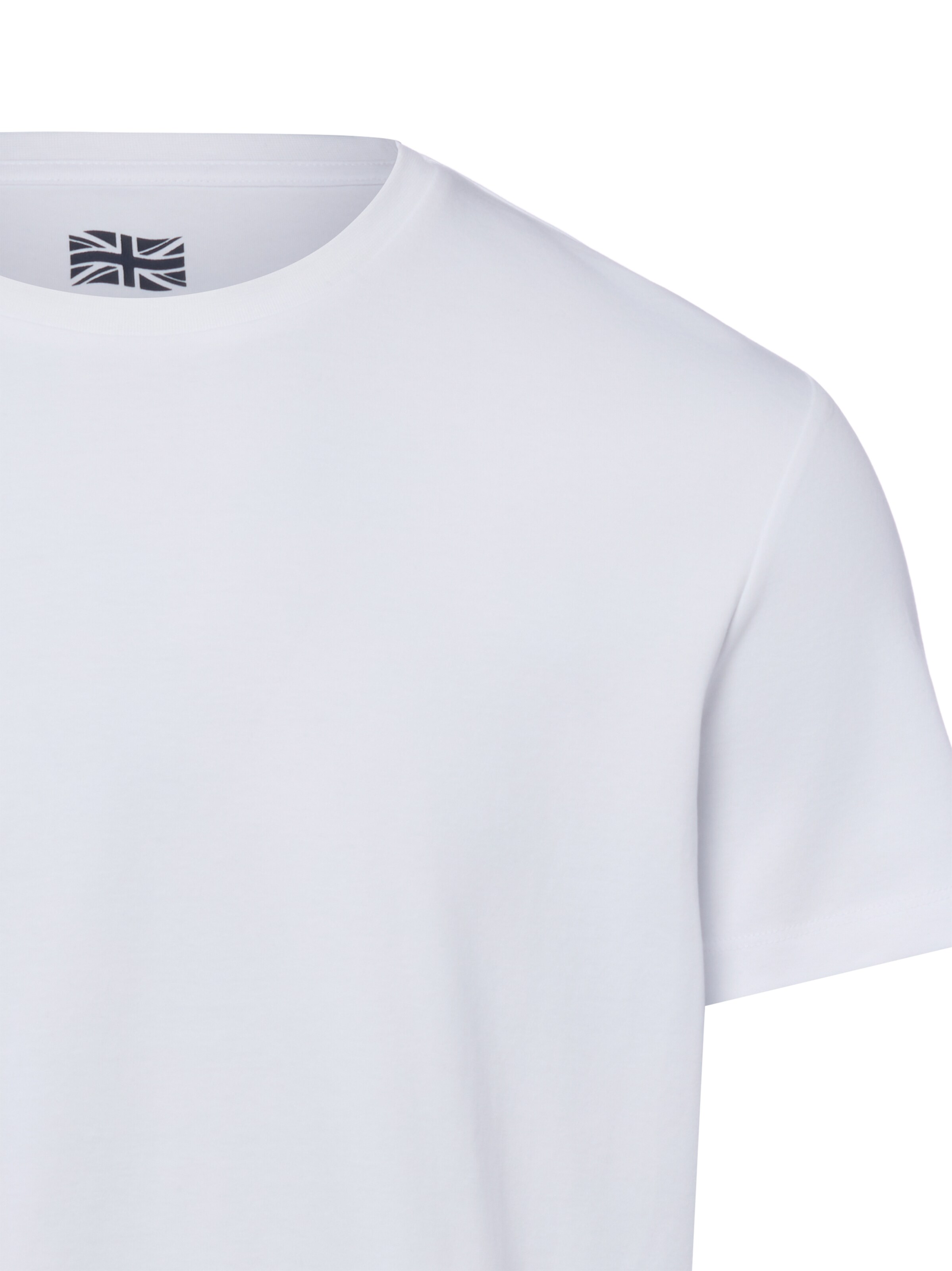 Finshley & Harding London T-Shirt in Weiß