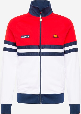 ELLESSE Sweatvest 'Rimini' in Rood: voorkant