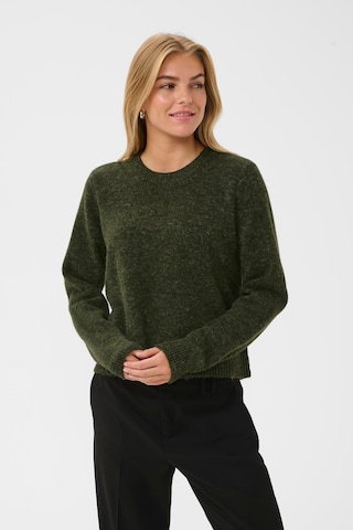 Pull-over 'Osana' CULTURE en vert : devant