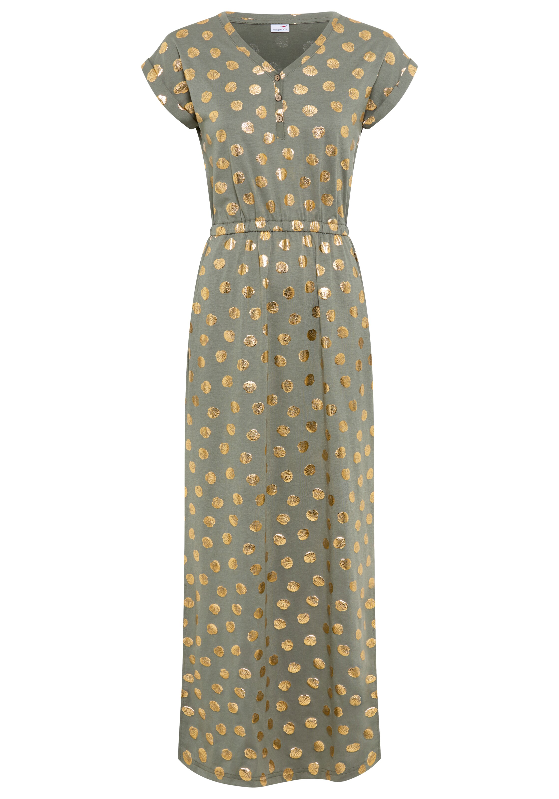 KangaROOS Dress in Green: front