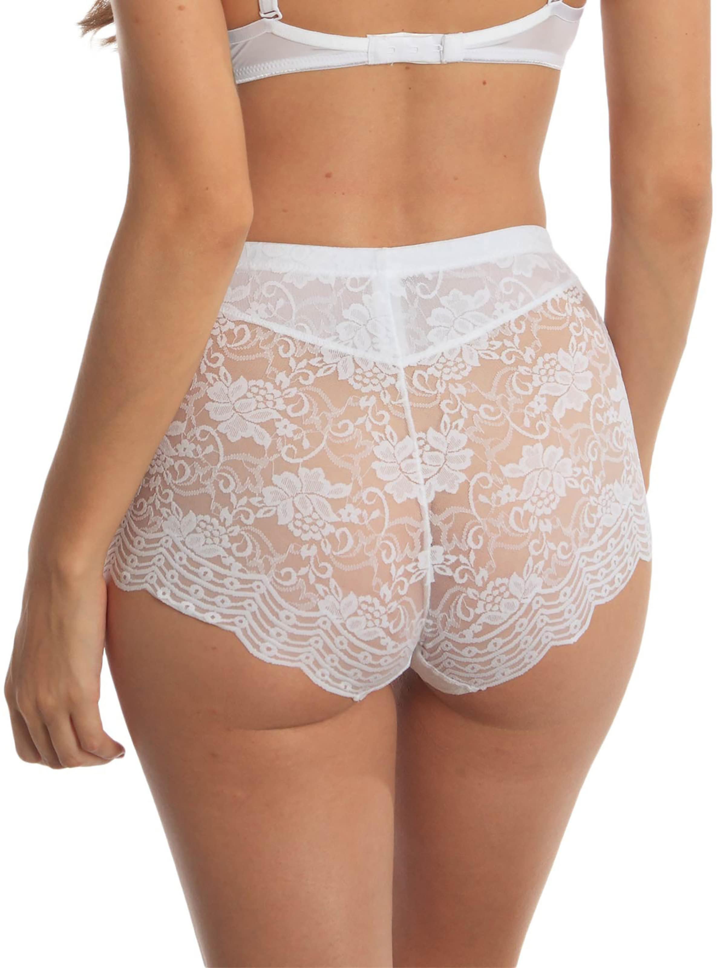 sassa Boyshorts 'Functional Lace' in White