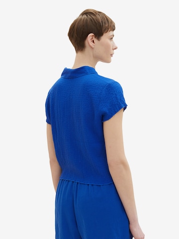 Camicia da donna di TOM TAILOR DENIM in blu