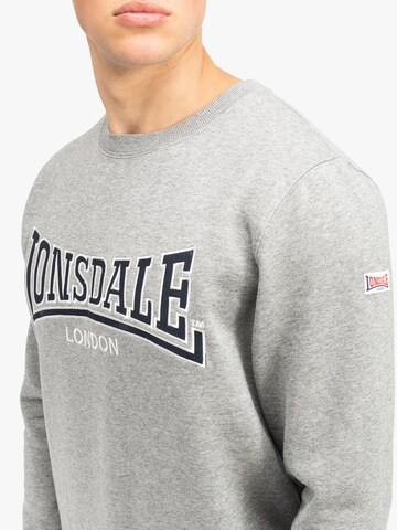 Sweat-shirt 'Berger LP181' LONSDALE en gris