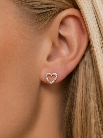 Boucles d'oreilles 'Sweets Heart' CHIVAL en or