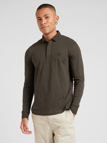 T-Shirt ARMANI EXCHANGE en vert : devant