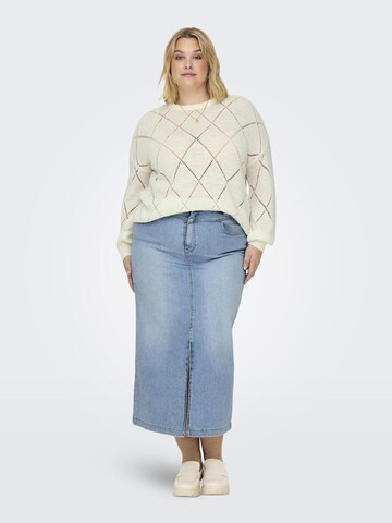 ONLY Carmakoma Rok 'CARMylah' in Blauw