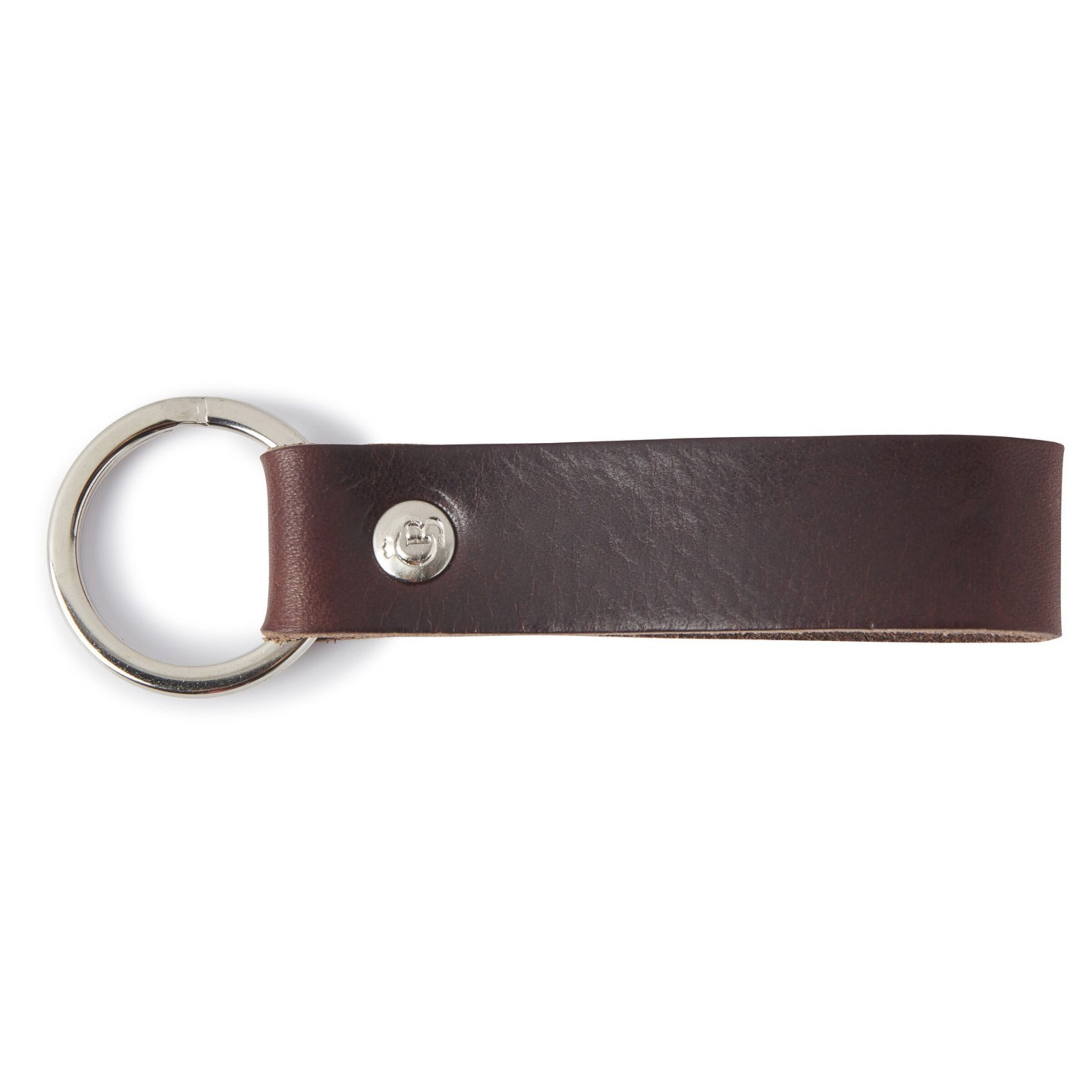 Castelijn & Beerens Key Ring in Brown: front