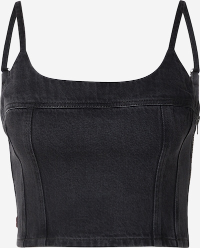 LEVI'S ® Toppi 'Jadine Denim Cami Tank Top' värissä musta denim, Tuotenäkymä