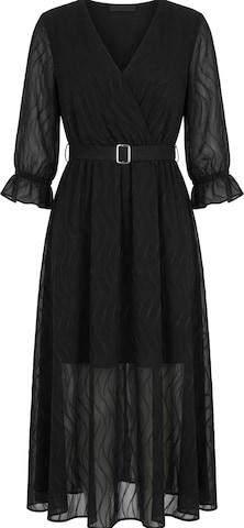Robe de cocktail Figl en noir : devant