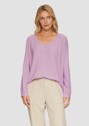 s.Oliver Blouse in Lila: voorkant