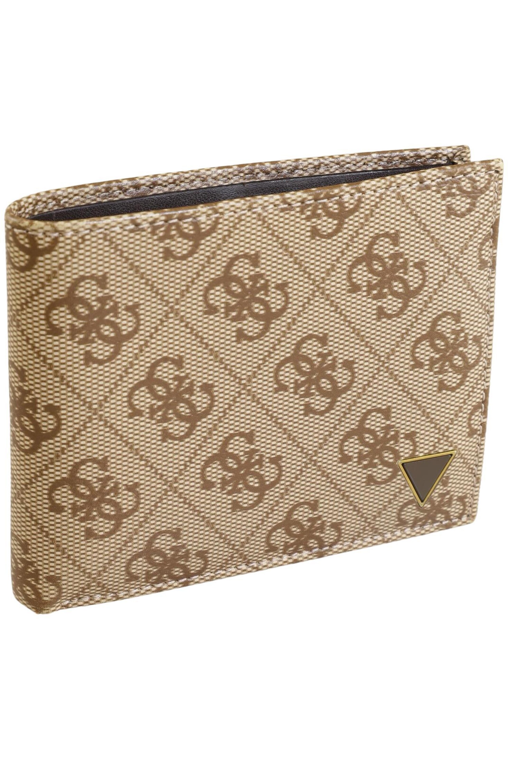 GUESS Small Leather Goods in One size in Beige: front