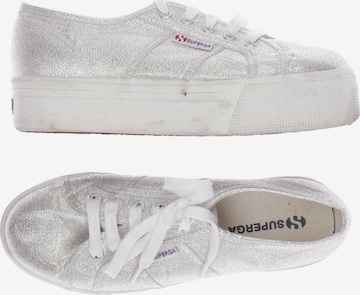 SUPERGA Sneakers & Trainers in 38 in Silver: front