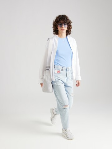 Maglietta 'ESSENTIAL' di Tommy Jeans in blu